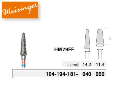 Fresa in metallo duro “HM 79FF