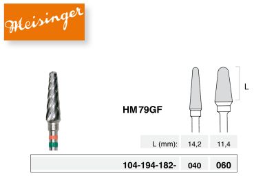 Fresa in metallo duro “HM 79GF”, 11,4 mm