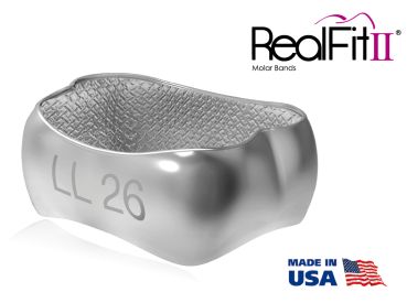 RealFit™ II snap - arc. inf., combinazione doppia con lip bumper (dente 46) MBT* .022"