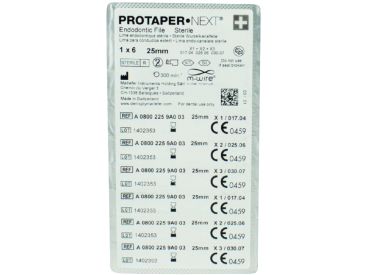 PROTAPER NEXT File X1-X3 25mm ster.Sort
