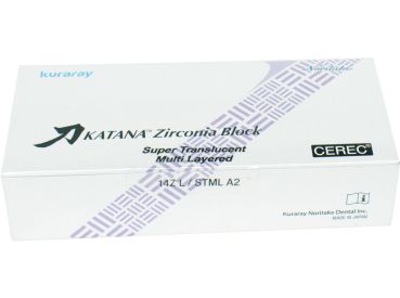 Katana Zirconia Block STML 14Z L A2 3pcs
