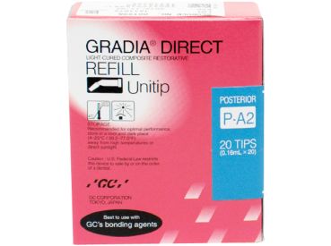 Gradia Direct Posterior Unitip P-A2 20 pz.
