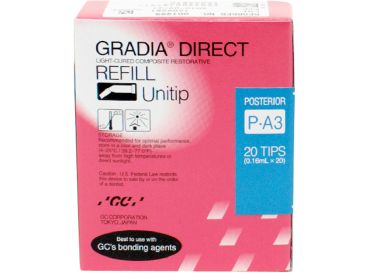 Gradia Direct Posterior Unitip P-A3 20 pz.
