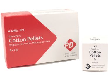 Pellet di cotone P.D. Gr. 2 6er Pa
