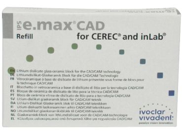 IPS e.max CAD Cer/inLab HT A3,5 C14 5 pz.
