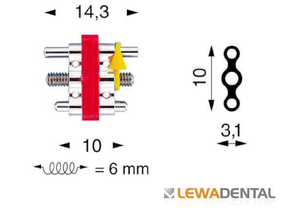 Viti trapezoidali 10 (6 mm)