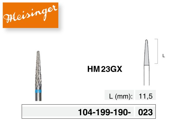 Fresa in metallo duro “HM 23GX”