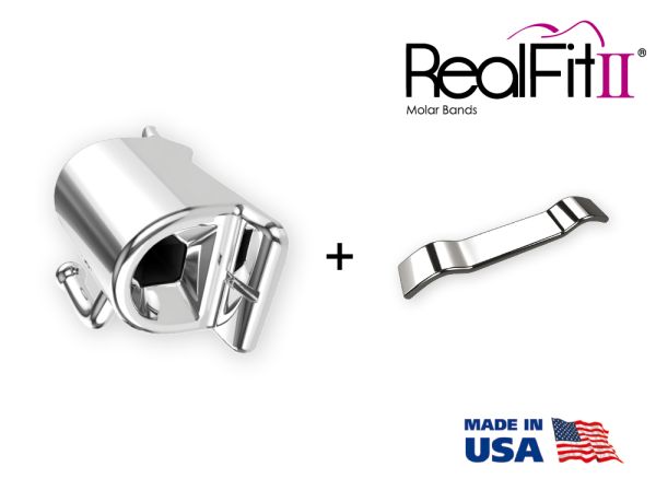 RealFit™ II snap - arc. inf., combinazione singola (dente 47) MBT* .018"