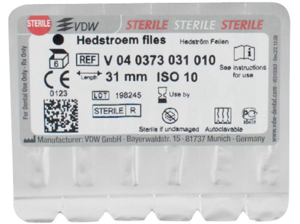 Lime Hedström 73/ 10 31 mm sterili 6 pz.
