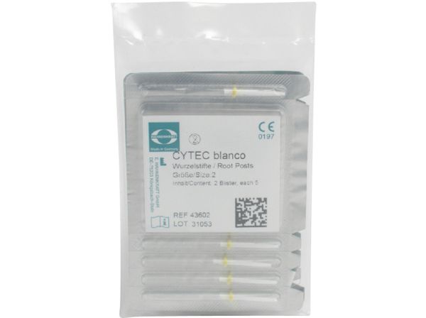 Spilli Cytec Blanco 1,4 giallo 10 pz.
