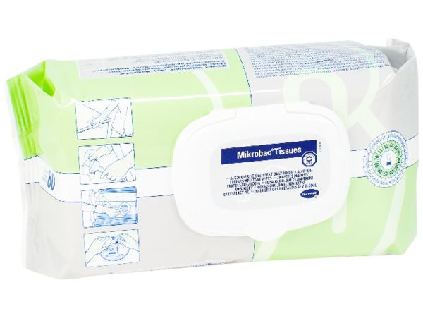 Mikrobac Fazzoletti Flow-Pack 80Tü
