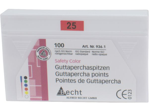 Guttaperchasp.Safet.Col.Gr.25 100pz.
